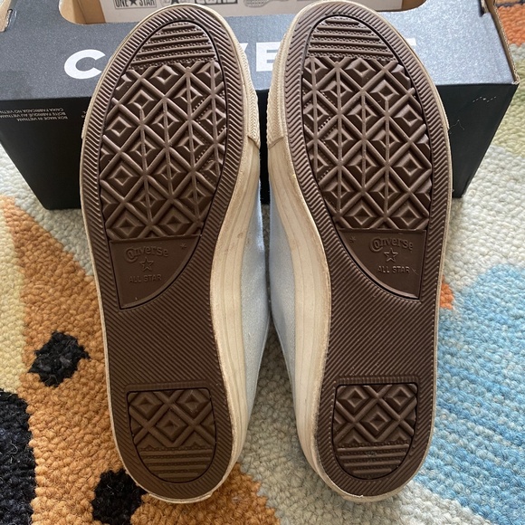 Converse I CTAS Dainty Mule Slip On Sneakers I Denim & White - Picture 8 of 16